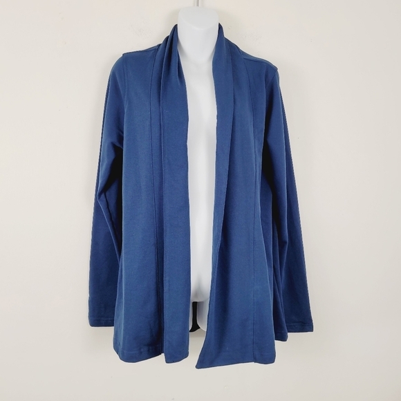 Mountain Warehouse Performance Deep Blue Open Front Cardigan - Picture 1 of 9